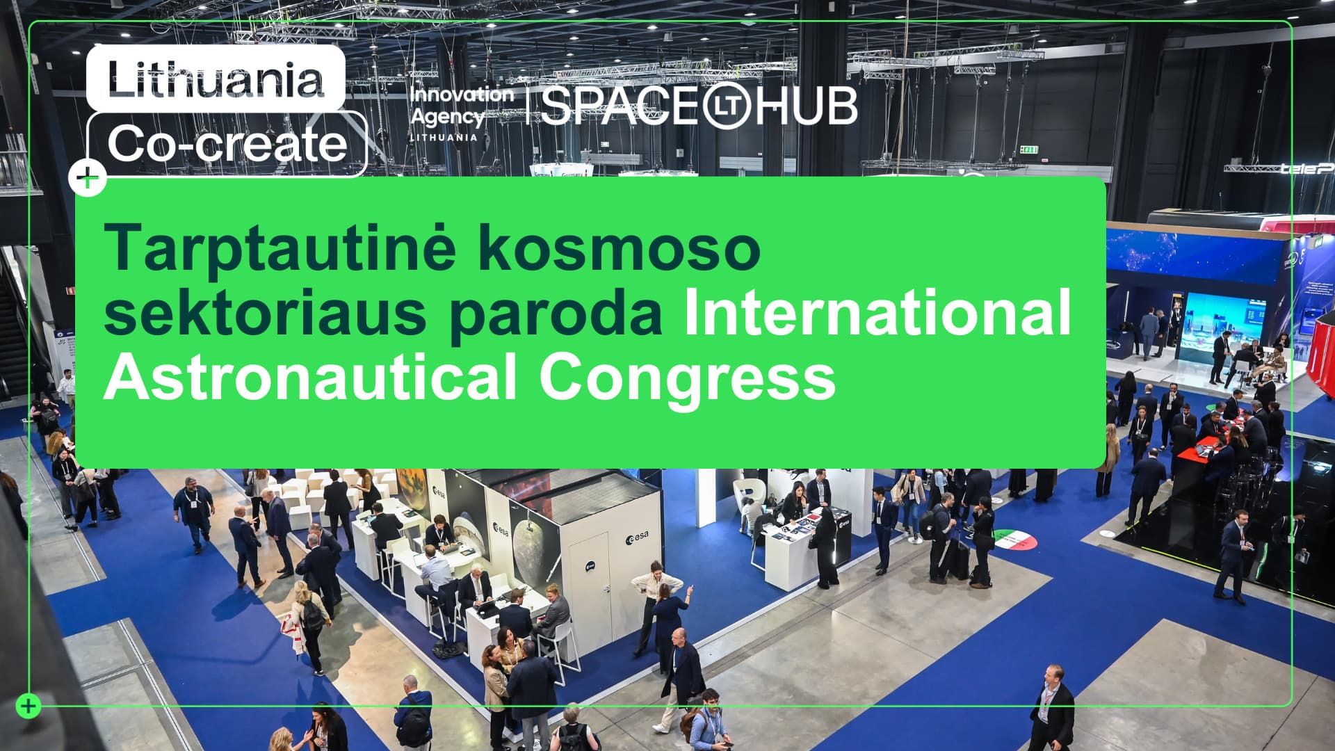 Tarptautinė kosmoso sektoriaus paroda „International Astronautical Congress 2025“