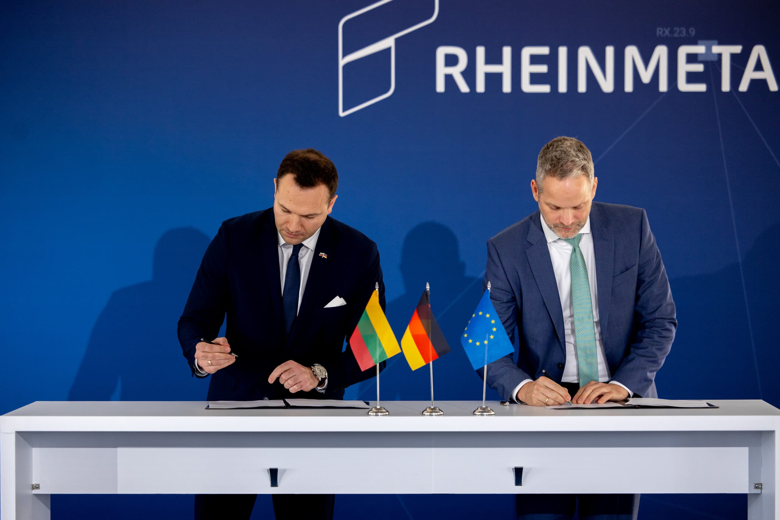 Groundbreaking ceremony in Baisogala: Rheinmetall and Lithuania build artillery ammunition plant on NATO's eastern flank