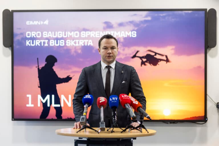 EIMIN: atrinkti trys pažangiausi sprendimai Lietuvos oro erdvės saugumui užtikrinti