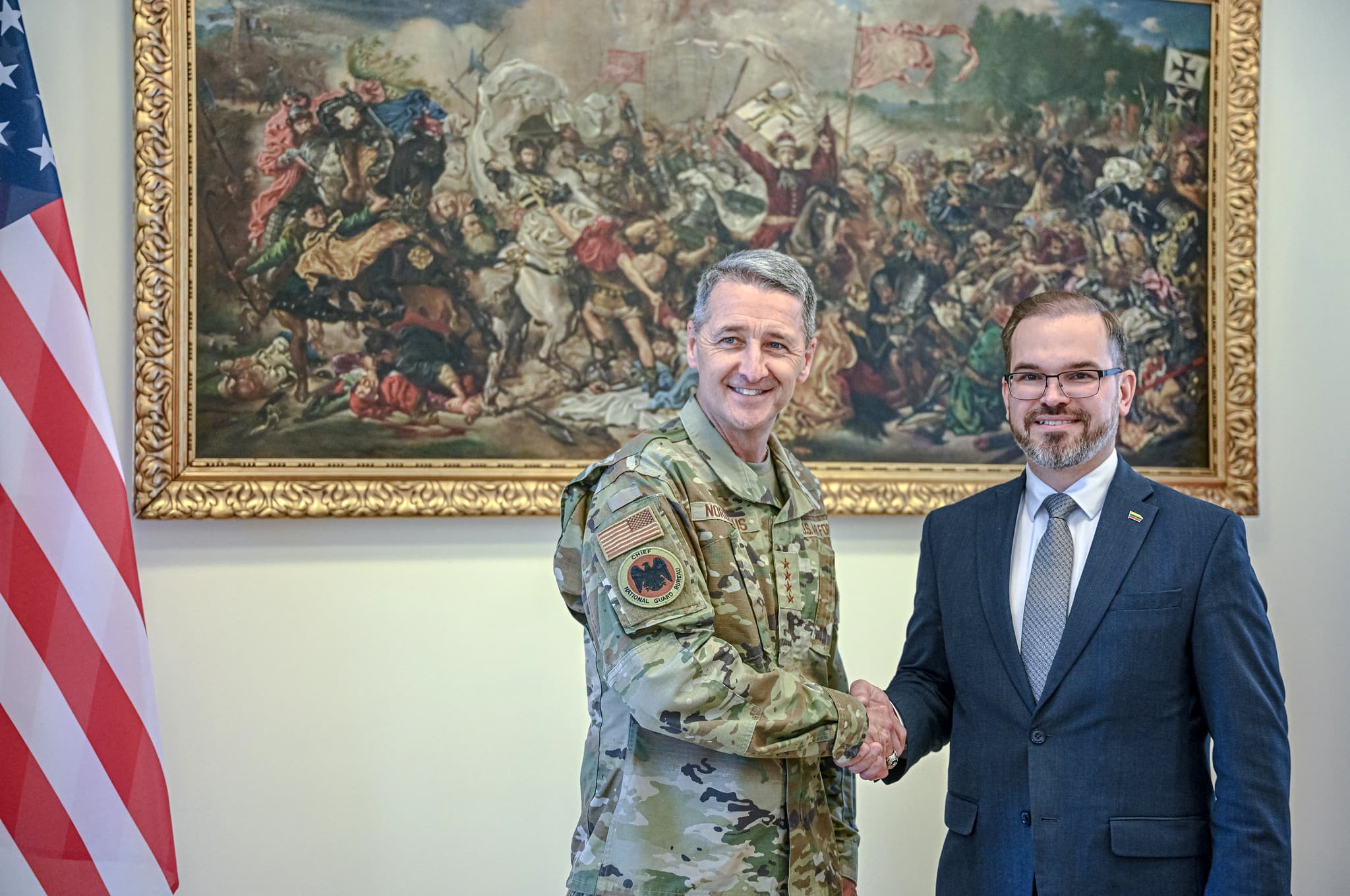 R. Kaunas invited the U.S. to extend collaboration in counter-drone defence   | LR Krašto apsaugos ministerija