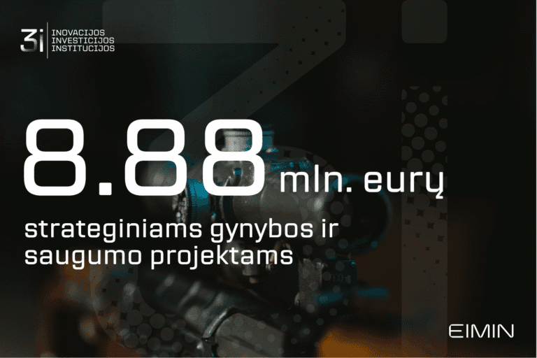8,88 mln. eurų – strateginiams gynybos ir saugumo projektams