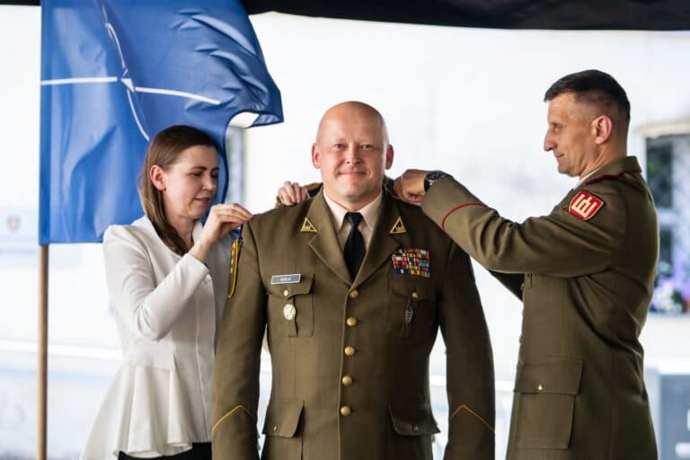 Šaulių sąjungos vadui – pulkininko laipsnis - Lietuvos Šaulių Sąjunga