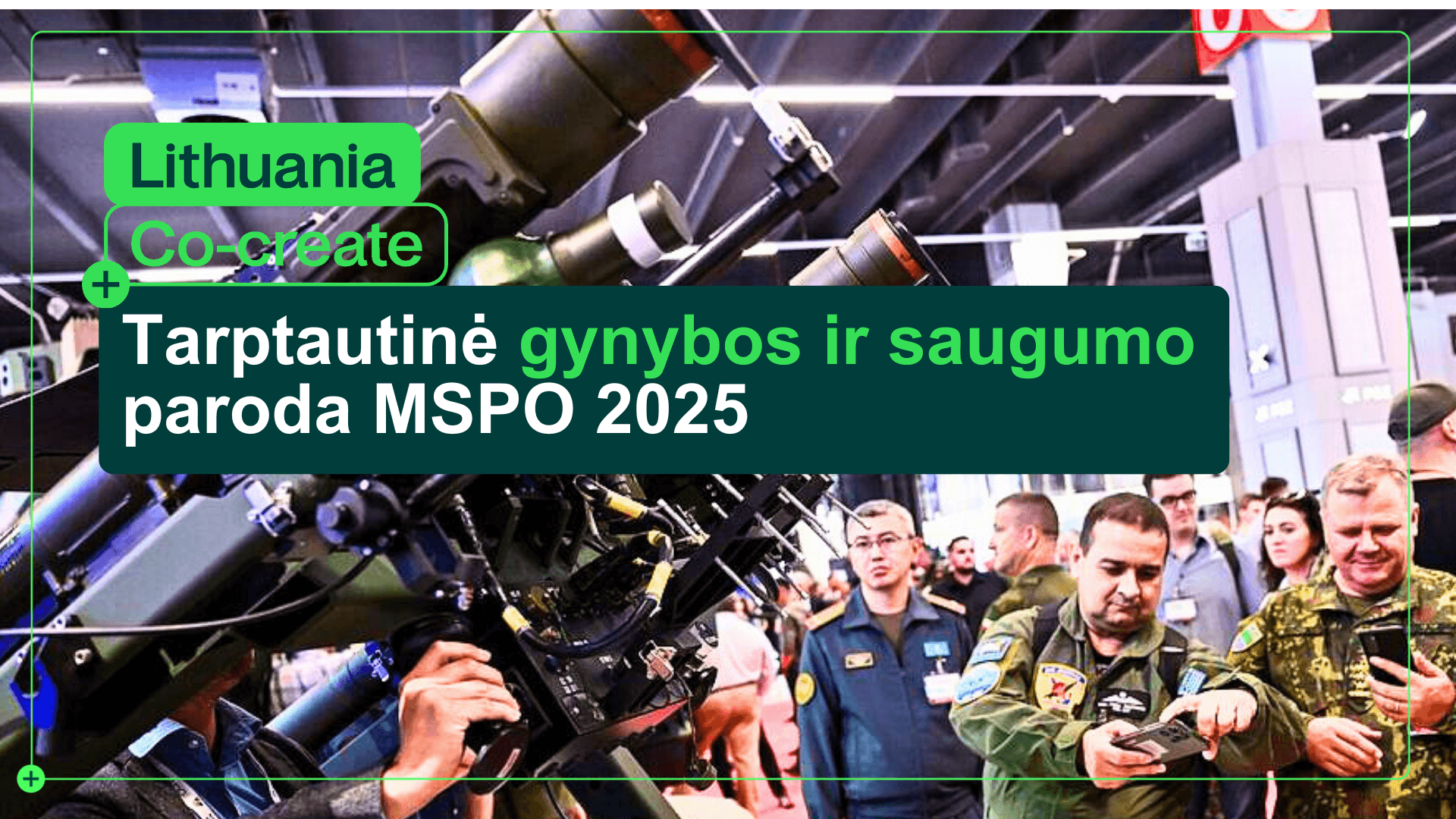 Tarptautinė gynybos ir saugumo paroda MSPO 2025