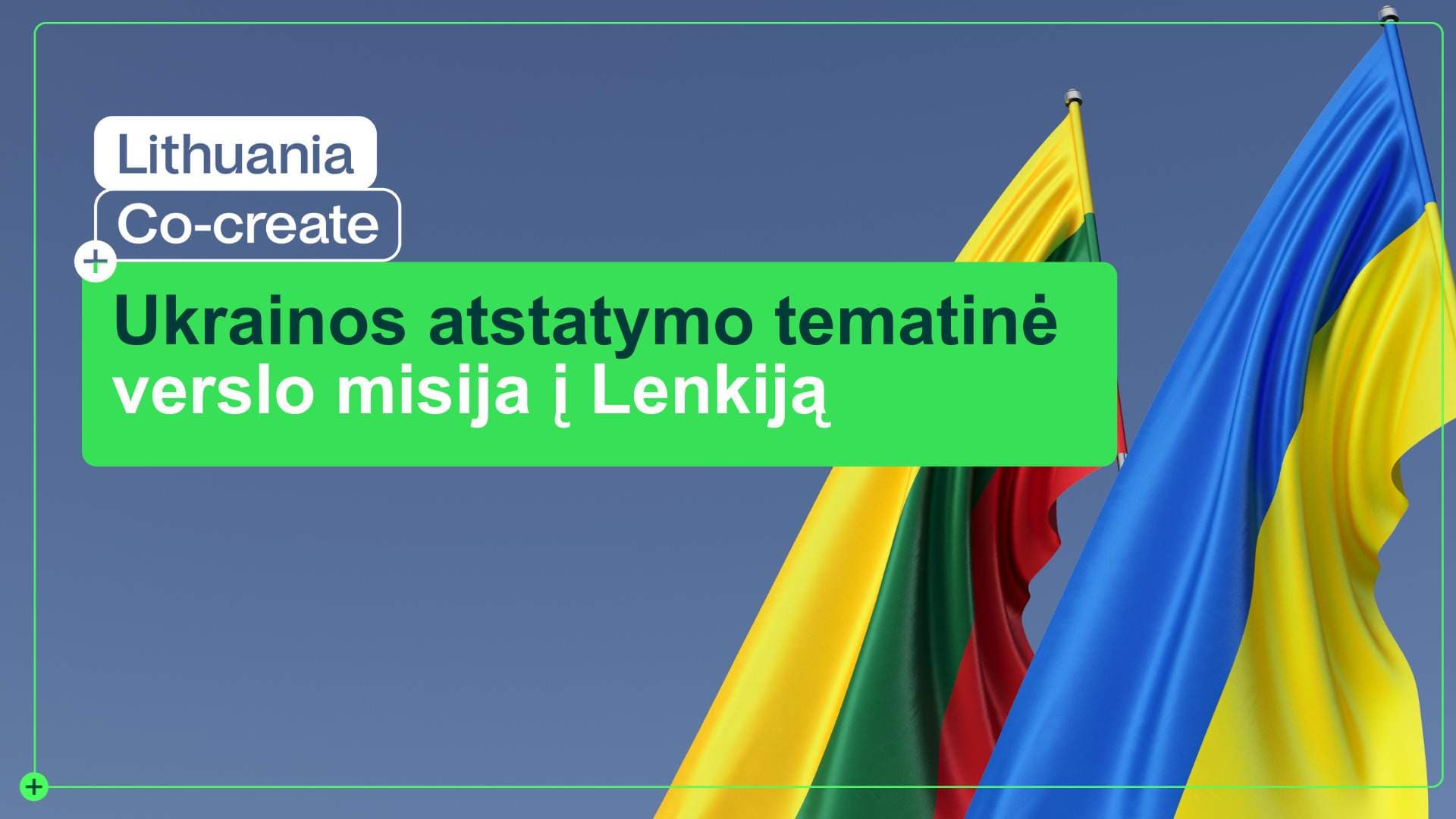 Ukrainos atstatymo tematinė verslo misija į Lenkiją