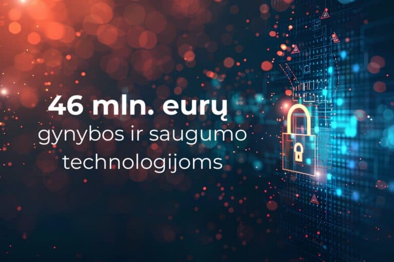 EIMIN paskirstys 46,6 mln. eurų gynybos ir saugumo technologijų kūrimui ir gamybai