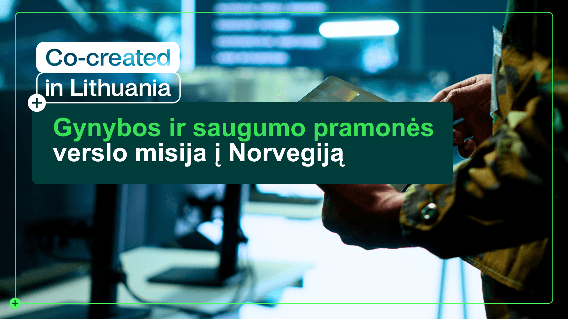 Gynybos ir saugumo pramonės verslo misija į Norvegiją