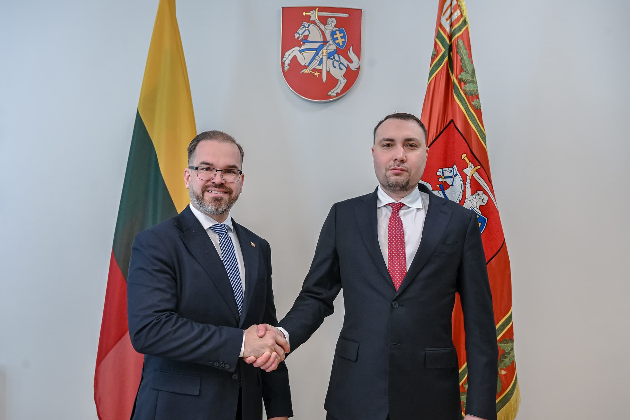 We aim to localise Ukraine’s defence industry in Lithuania, says Minister of national Defence after meeting with Kyrylo Budanov | LR Krašto apsaugos ministerija